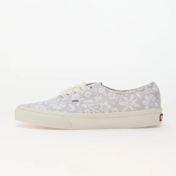 Vans Authentic Classic Women Size 10 Wood Block White Floral 112025 - Picture 4 of 8